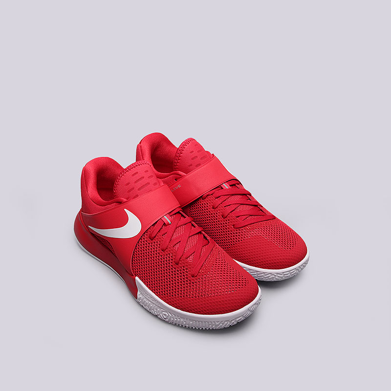 мужские красные баскетбольные кроссовки Nike Zoom Live 852421-606 - цена, описание, фото 2